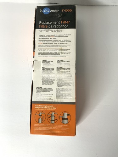 In sink erator Instant Hot Water Dispenser Filter F-1000 - Picture 2 of 7