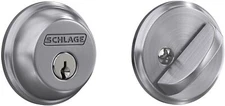 Schlage - B60N/B60L Deadbolt Keyed 1 Side, Highest Residential Security