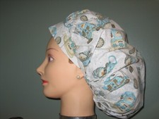 Surgical Scrub Hats/Caps Winter Jolly Little Snowmen