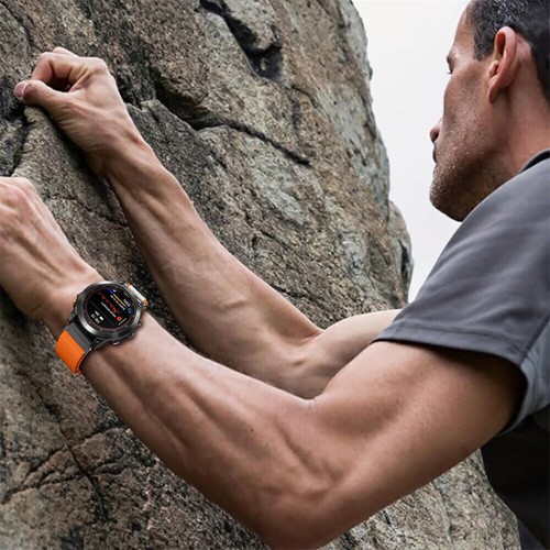 Quick Fit Nylon Loop Armband Für Garmin Fenix 7 7X 6 6X 5 5X 3 HR Epix Pro Gen 2 - Picture 30 of 93