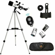 NEW Gskyer AZ70400 70mm AZ Mount Astronomical Refracting Telescope Set