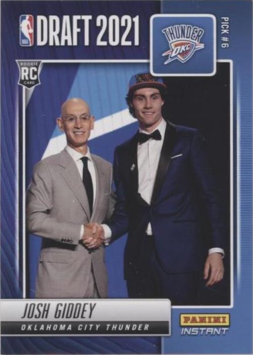 2021-22 Panini Instant - Josh Giddey #DN6 - 1 of 2