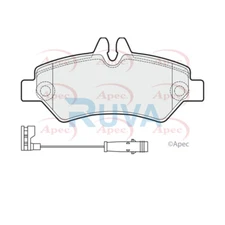 Fits VW Crafter 2006-2016 Mercedes Sprinter 2006- Ruva Rear Brake Pads Set #1