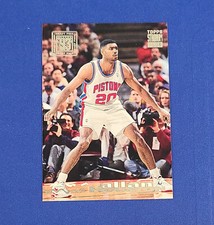 1993-94 Stadium Club RC #247 Allan Houston Rookie Card - Detroit Pistons - R1. rookie card picture