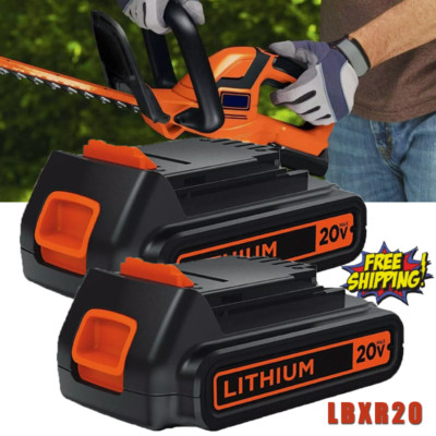 2X 20V 3.0AH Li-Ion LBXR20 Akku für Black & Decker MAX Matrix LCS1620 LBX20 Neu