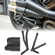 Passenger Footpegs Mount Kit Foot Rest Pedal Set for 2021-25 Sportster S RH1250