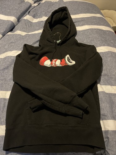 supreme cat in the hat hoodie Sz 
