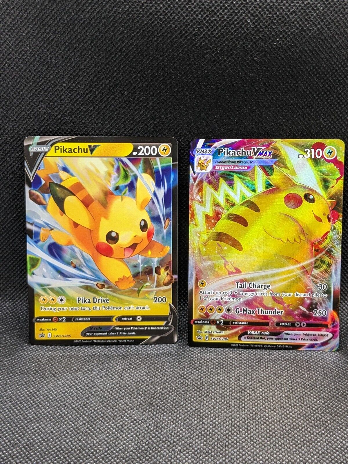 Pikachu + Pikachu Vmax Promos - Crown Zenith - Level Up Store