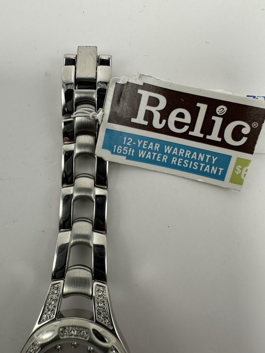 Relic ZR11771 Ladies MOP Date Watch 25MM 7.25 display picture 1