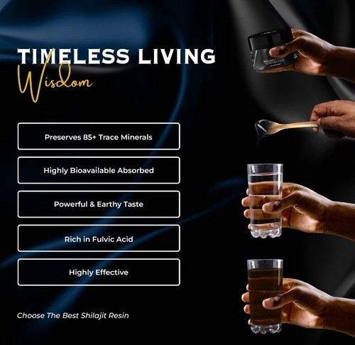 NATURAL GOLD Shilajit Original Himalayan Resin - Lab Tested Certified - 20 - Picture 7 of 8