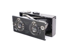 Duchessa Stereo Camera By Contessa Nettel Tessar Lenses F/4.5 - 65Mm