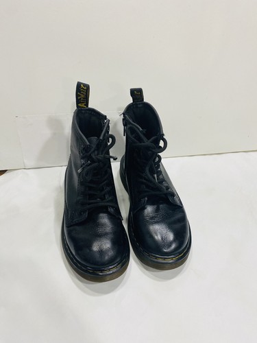 Dr Martens Stiefel Zavala J schwarz Schnürschuhe Kampfschuhe Kinder Jugend Größe 13 - Bild 7 von 10