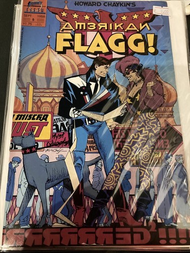 Amerikan Flagg No. 5 First Comics Vol. 2 No. 5 September 1988