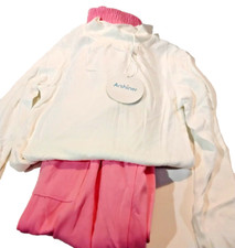 Arshiner Girls 2 Piece Long Sleeve Shirt With Cargo Pants Tag Size 120