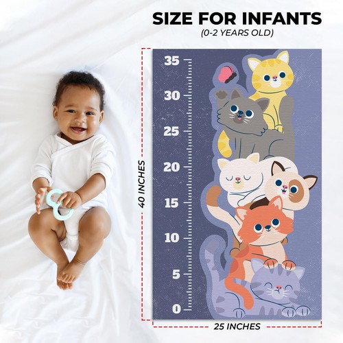 Height Growth Chart for Infant | Growth Ruler Chart Wall Decor - Picture 112 of 192