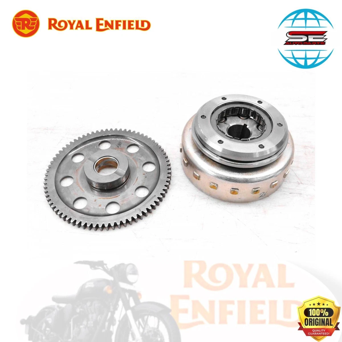 ROYAL ENFIELD HIMALAYAN STARTER CLUTCH ASSEMBLY D1 888474