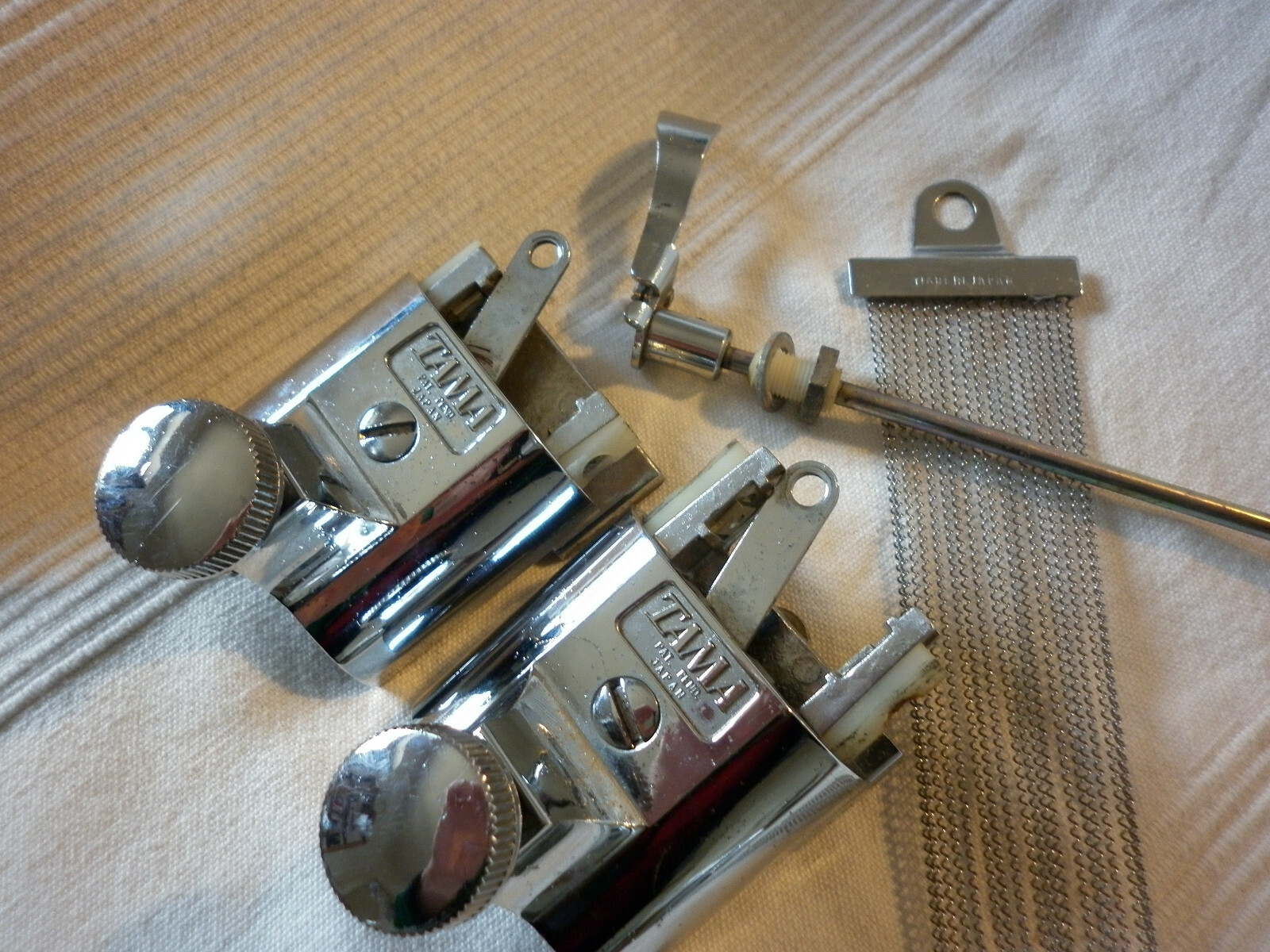 TAMA Superstar Vintage Snare Drum Snares Strainer Trow-off - For Parts TAMA Superstar Vintage Snare Drum Snares Strainer Trow-off - For Parts