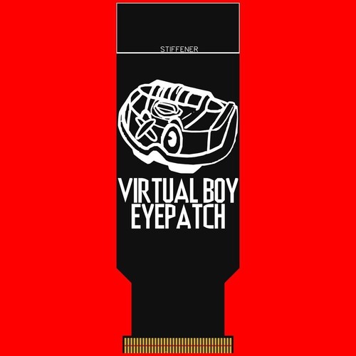 Virtual Boy Eyepatch Eye Eyepiece Flex Ribbon Cable Replacement DIY
