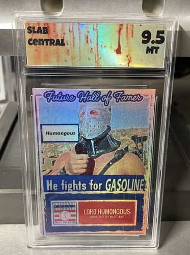 Tarjeta de arte en lámina Road Warrior Lord Humongous clasificación 9,5 losa central - Imagen 1 de 2