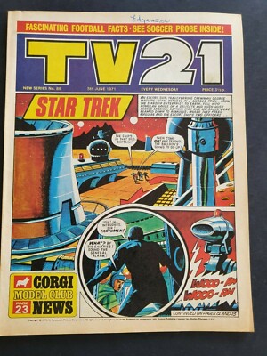 TV 21 COMIC No 89 5th JUNE 1971 VNC