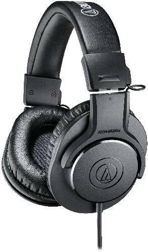 Audio-Technica ATH-M20X professionelle Studio-Monitor-Kopfhörer, schwarz - Bild 1 von 7