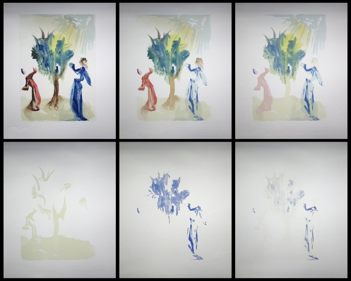 専用他の方発送×Salvador Dalí  Purgatory 3 Purgatory Canto 3 (The Divine Comedy) – Martin Lawrence