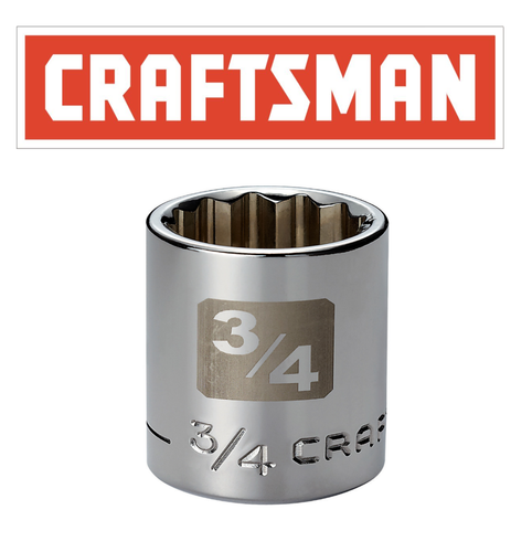 Toma de transmisión Craftsman de fácil lectura de 1/2 o 3/8" métrica superficial o profunda mm/SAE pulgada - Imagen 140 de 227