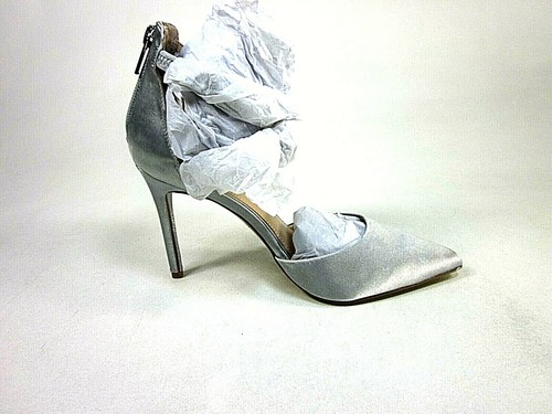 Jewel Badgley Mischka Jazmine Women's Silver Heels JW2625,US Size 6.5 - Picture 4 of 10
