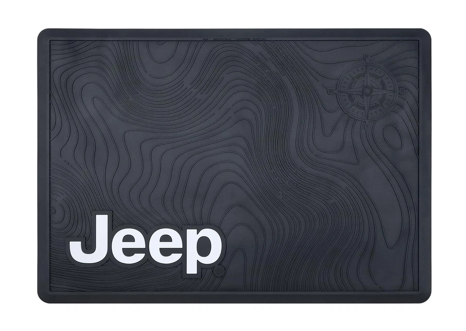 New 5pc JEEP Elite Front Rear Cargo Car Truck All Weather Rubber Floor Mats Set Foto 4 de 4