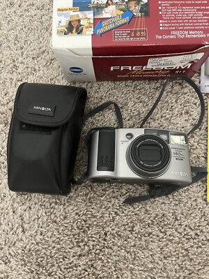 Minolta Freedom Zoom 140EX 35mm Point & Shoot Film Camera for sale