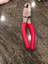 Snap On hl138acp 8" high leverage combination pliers red