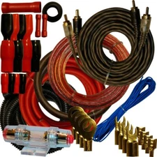 IMC Audio WK-4RED 4 Gauge Amplifier Installation Wiring Kit - A Car Amplifier Wi