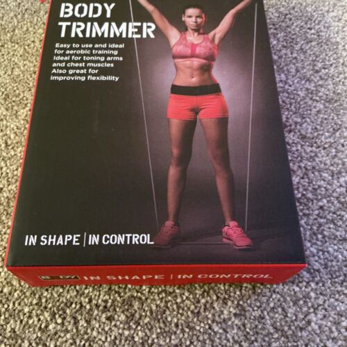Body Sculpture Body Trimmer Resistance Bands Set Tone Arms & Chest Aerobic- New - Picture 3 of 5