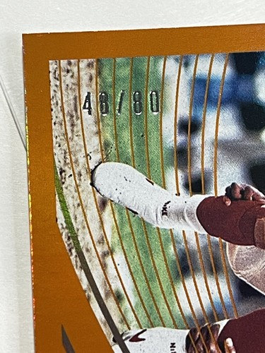 2018 Panini Donruss Jerry Rice Refractor Prizm 48/80 Insert Card 49ers HOF NM+++ - Picture 3 of 8