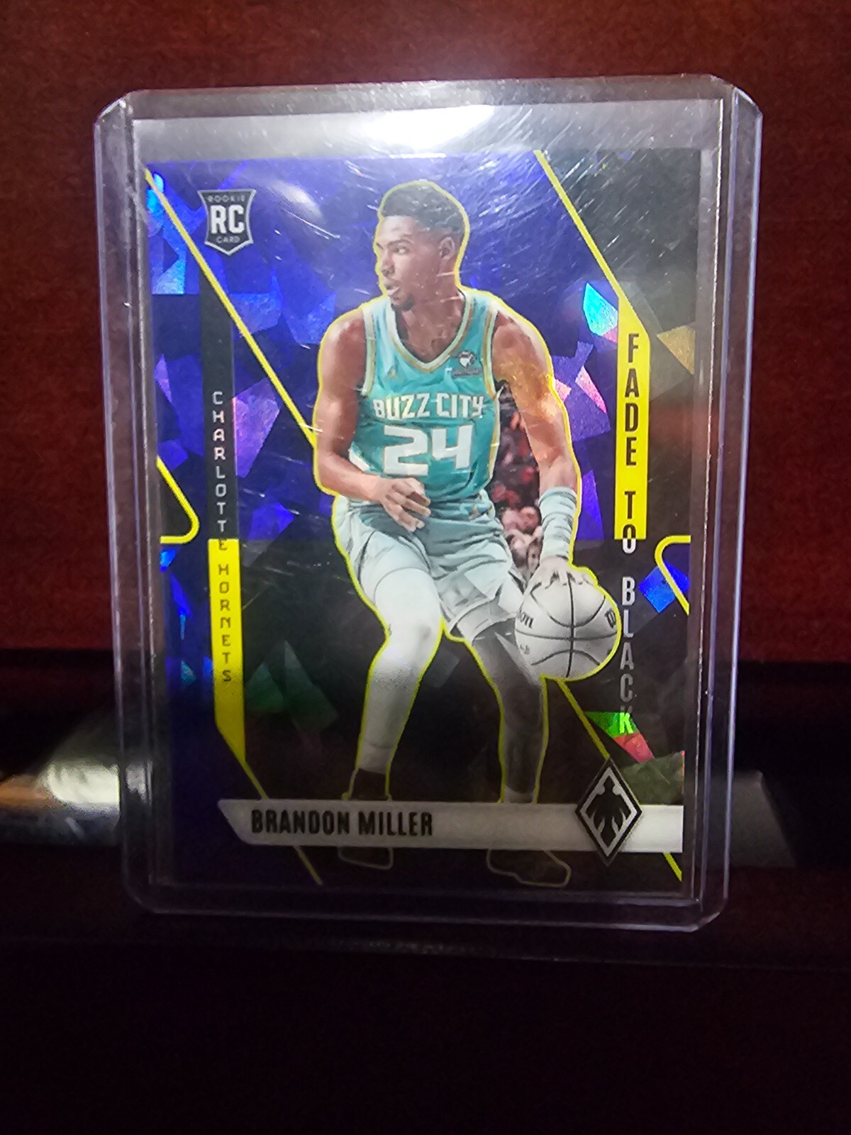 BRANDON MILLER RC BLUE ICE FADE TO BLACK NO.8 2023-24 PHOENIX