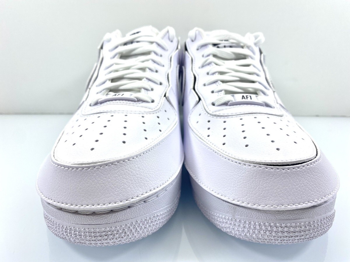 NIKE AIR FORCE 1 AF1/1 1/1 WHITE BLACK COSMIC CLAY CZ5093 100 sz