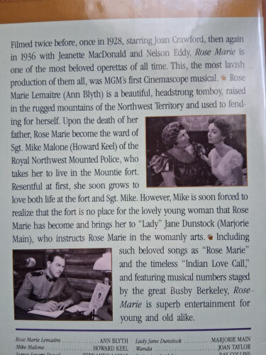 laserdisc đź“€ ROSE MARIE (USA) 1 disque " Edition de luxe " - Photo 3/4