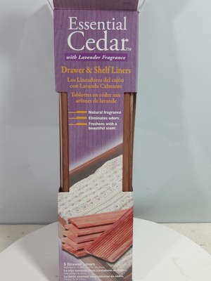 Calming Lavender Cedar Drawer Liners Set Of 5 By Woodlore
