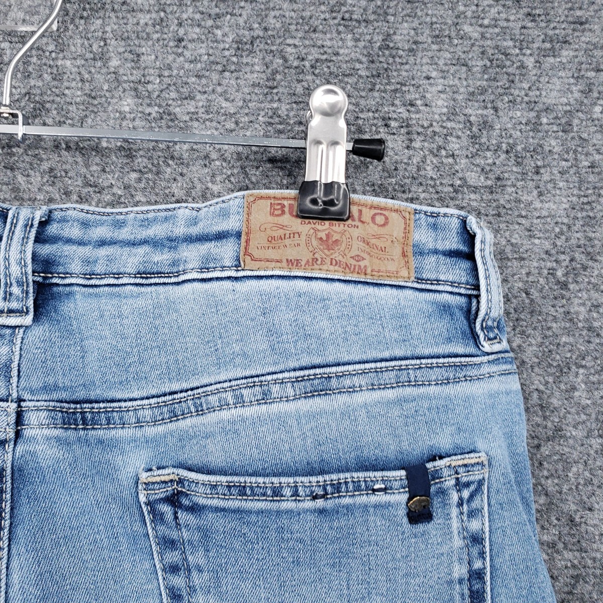 Buffalo David Bitton Skylar - Jeans Ajustados De Talle Alto Para Mujer, Lavado Indie, 25