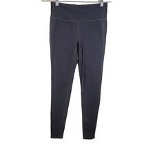 Athleta Leggings Dark Gray Yoga Activewear Running Casual Athleisure Medium EUC