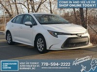 2020 Toyota Corolla LE $159B/W /w Backup Camera, Navigation System. DRIVE HOME TODAY! QUICK & EASY F