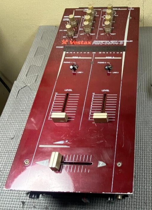 Vestax G2a091340 Pmc-06 Pro D DJ Mixer for sale online | eBay