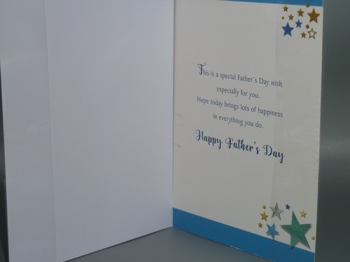 FATHERS DAY CARD GENERAL OPEN SUITABLE FOR DAD GRANDAD LIKE A DAD HUGE CHOICE - Picture 39 of 39