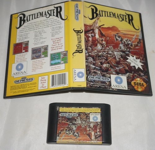 Battlemaster (Sega Genesis) with Case No Manual