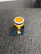 IDEC CW Series Metallic Bezel Illuminated Pushbutton Switch