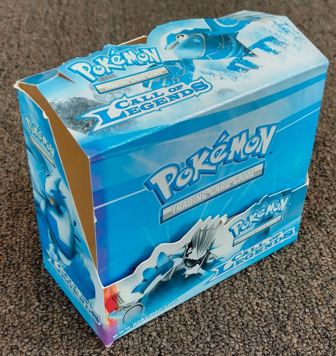 Pokemon Call of Legends FADED EMPTY Booster Pack Box | eBay Pokemon Call of Legends FADED EMPTY Booster Pack Box | eBay