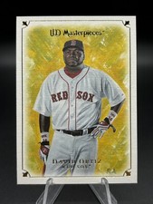 2007 UD Masterpieces #14 David Ortiz Boston Red Sox