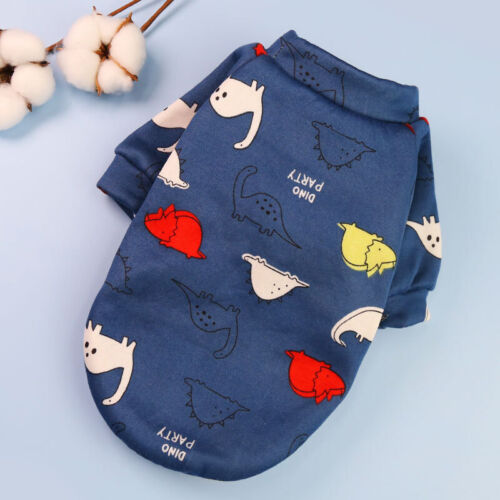 Christmas Pet Cat Puppy Dog Clothes Sweater Hoodie Coat Vest Shirt Warm Clothing - Picture 28 of 40