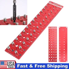 28 Nut and Bolt Identifier Gauge Thread Checker with Inch & Metric & Standard