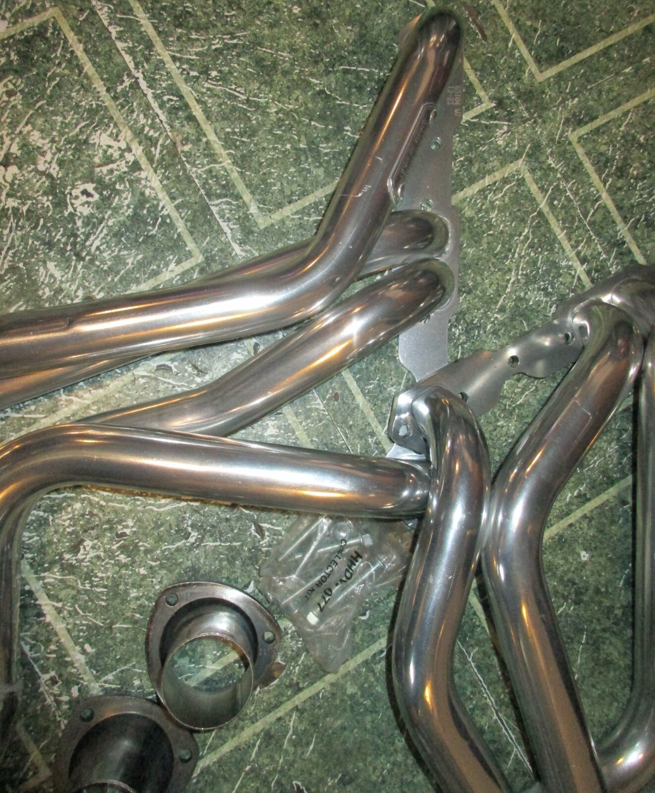 HEDMAN Silver CERAMIC HEADERS 1.75" Tubes 7081 Chevy CAMARO SBC 350